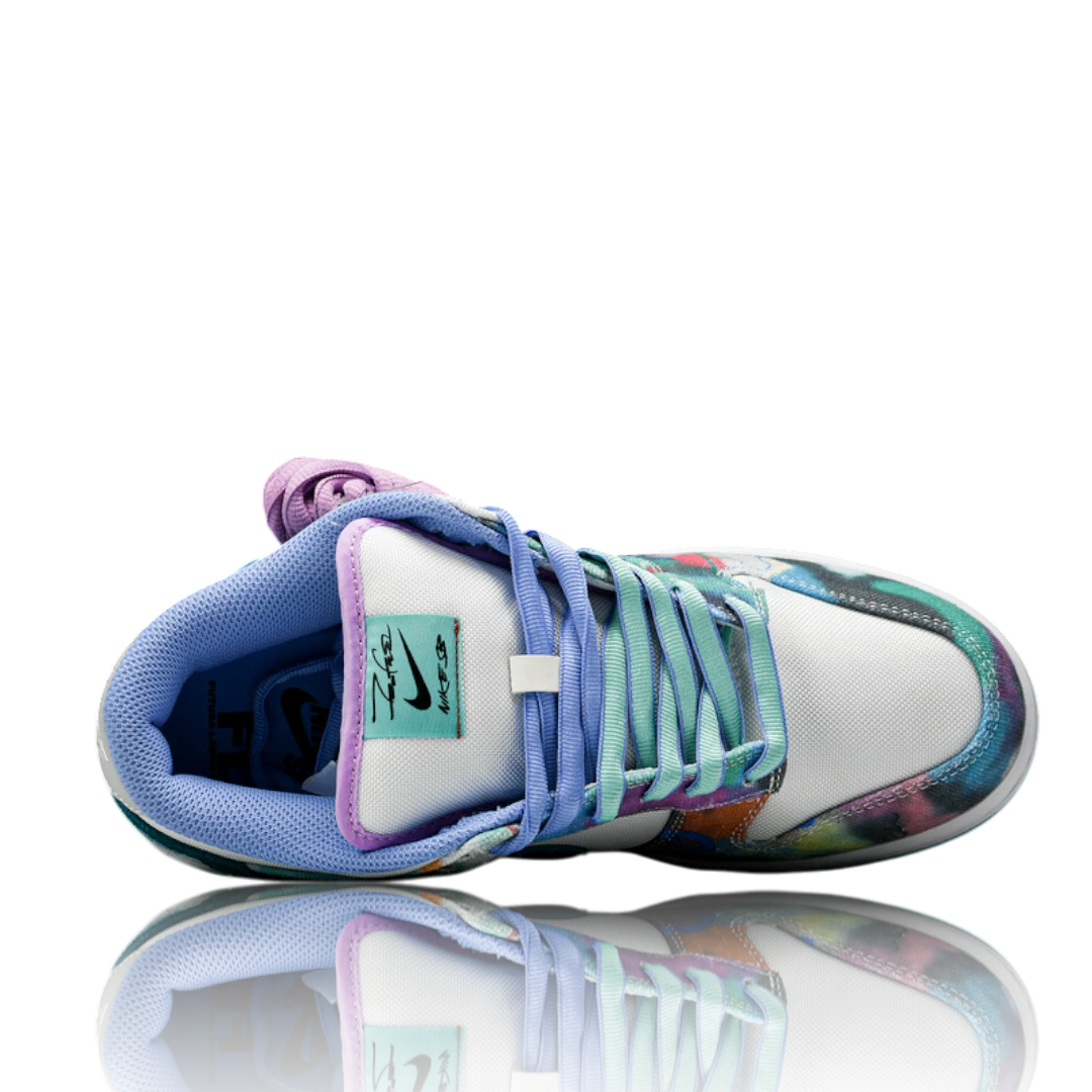 Futura Laboratories x SB Dnk Low 'Bleached Aqua'