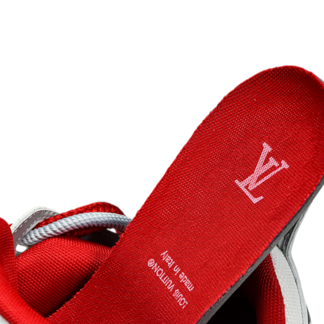 Louis Vuittоп Skate Sneakers by KidSuper 'White Red'