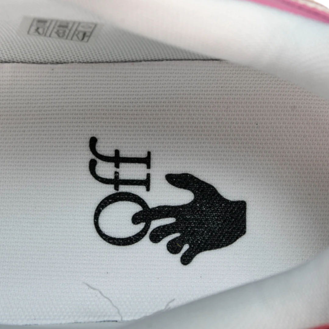 Off-White Out Of Office Low Top - Sartorial Stitch 'White Pink'