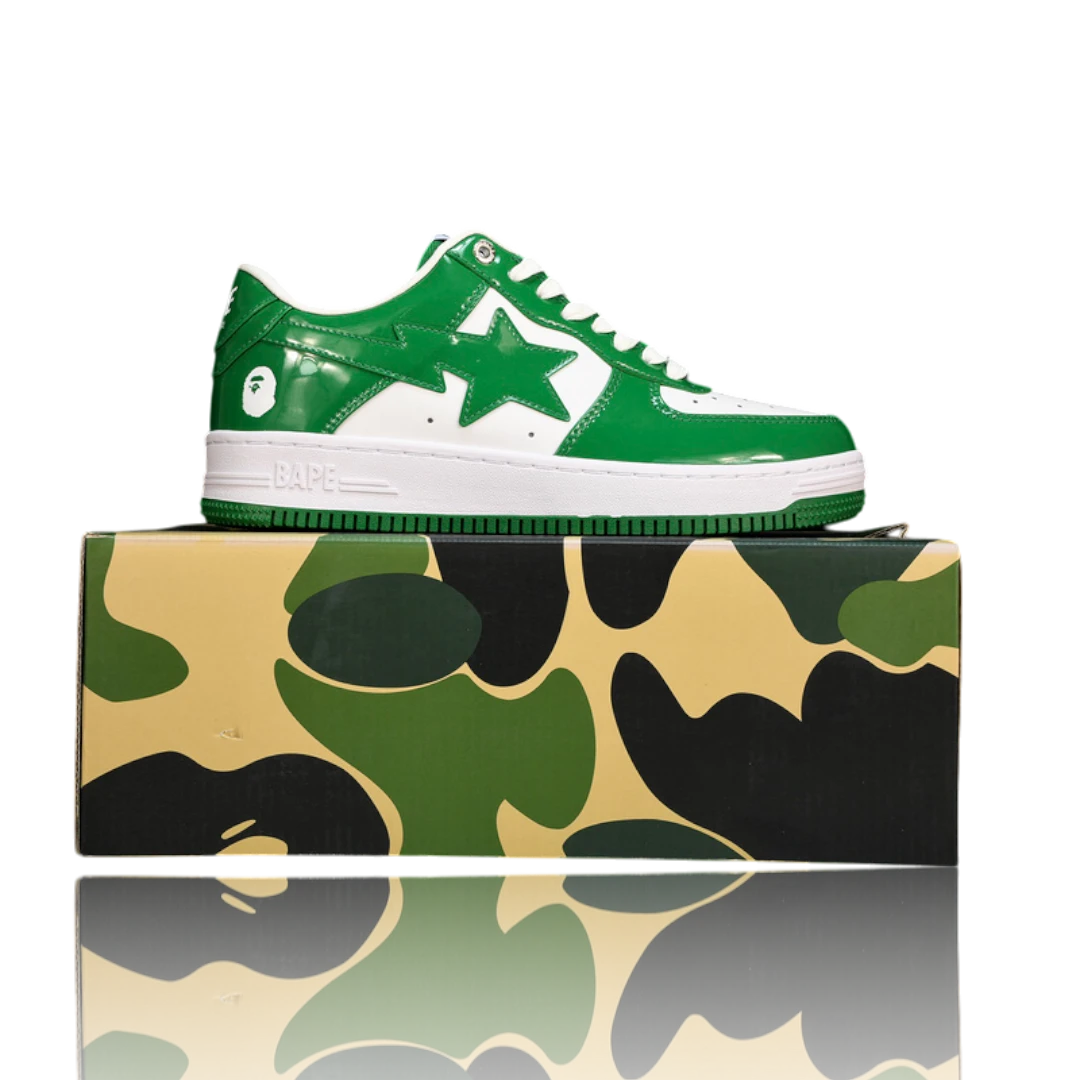 A Bathing Ape Bapesta 'Green'