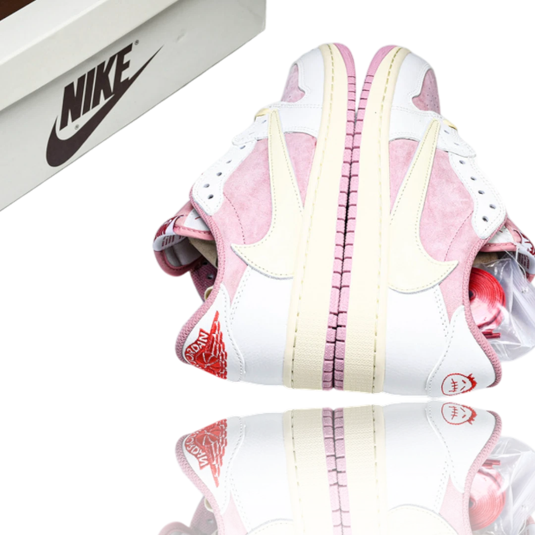 Travis Scott x AJ1 Low OG 'Shy Pink'