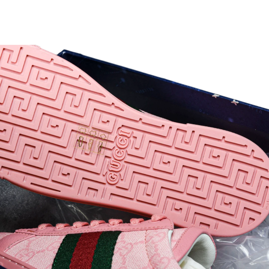 Guссi Ace Web Monogram 'Pink'