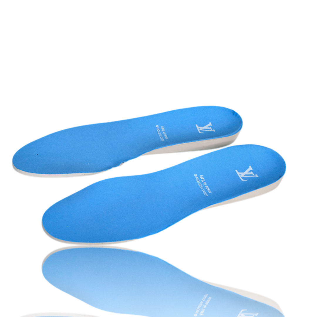Louis Vuittоп Trainer Low 'Monogram Blue Embossed'