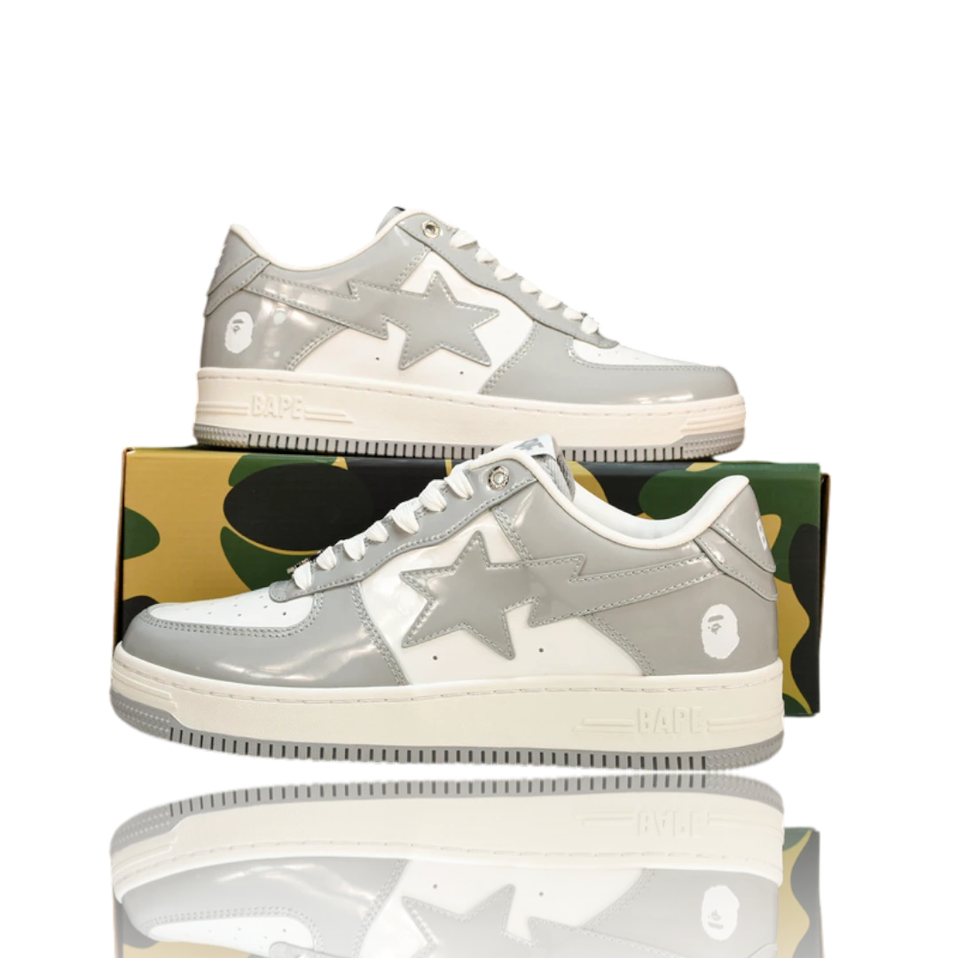 A Bathing Ape Bapesta 'Light Grey'