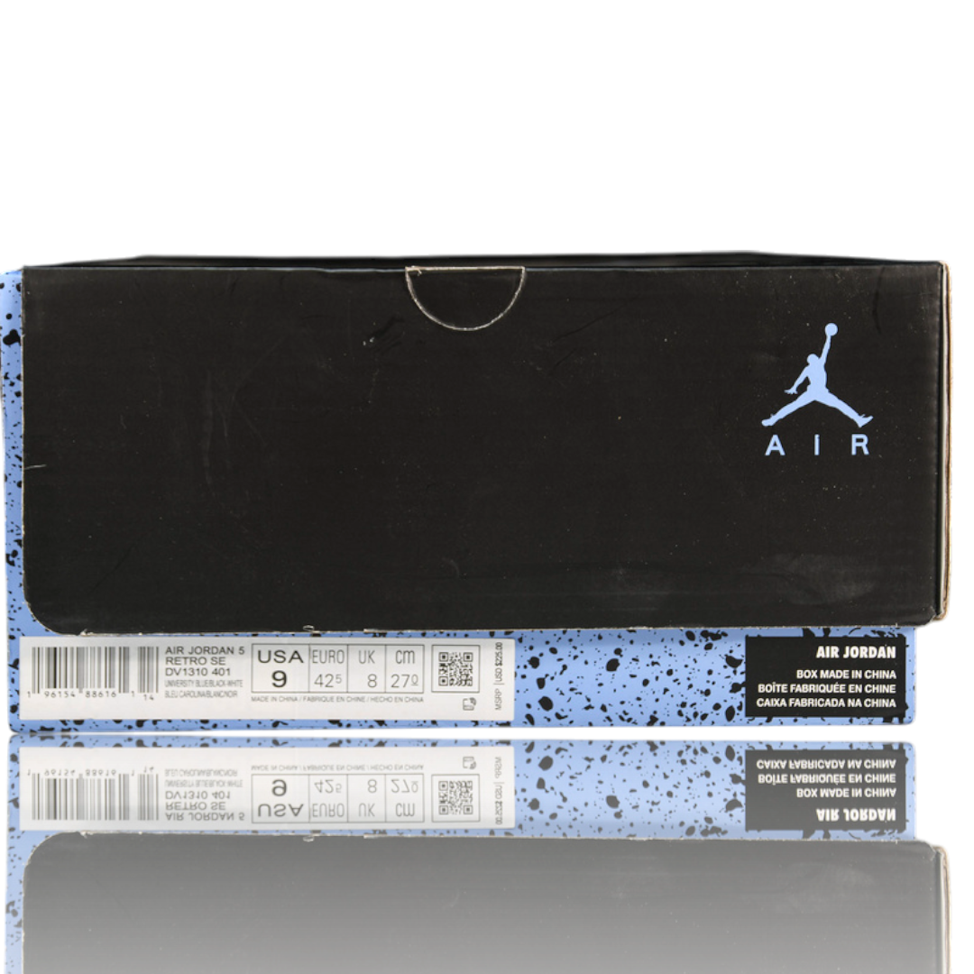 AJ5 Retro UNC 'University Blue'