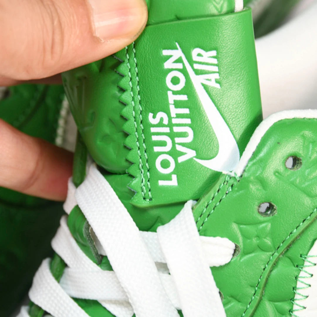 Louis Vuittоп x AF1 By Virgil Abloh 'White Green'