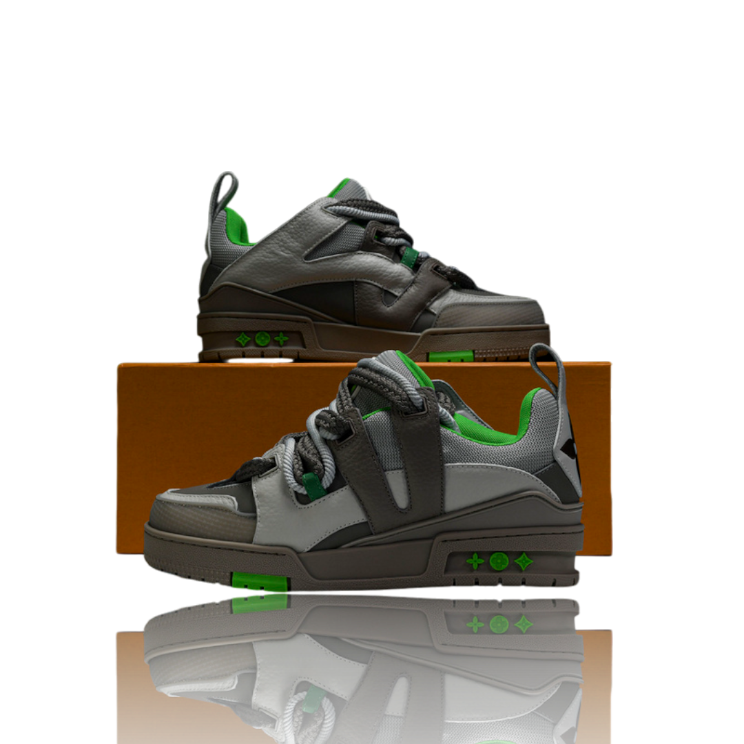 Louis Vuittоп Skate Sneakers by KidSuper 'Grey Green'