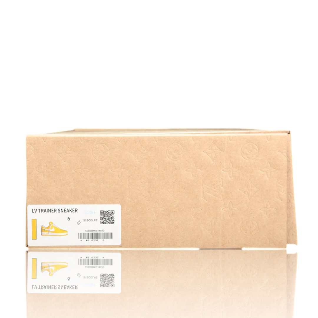 Louis Vuittоп x AF1 By Virgil Abloh 'White Yellow'