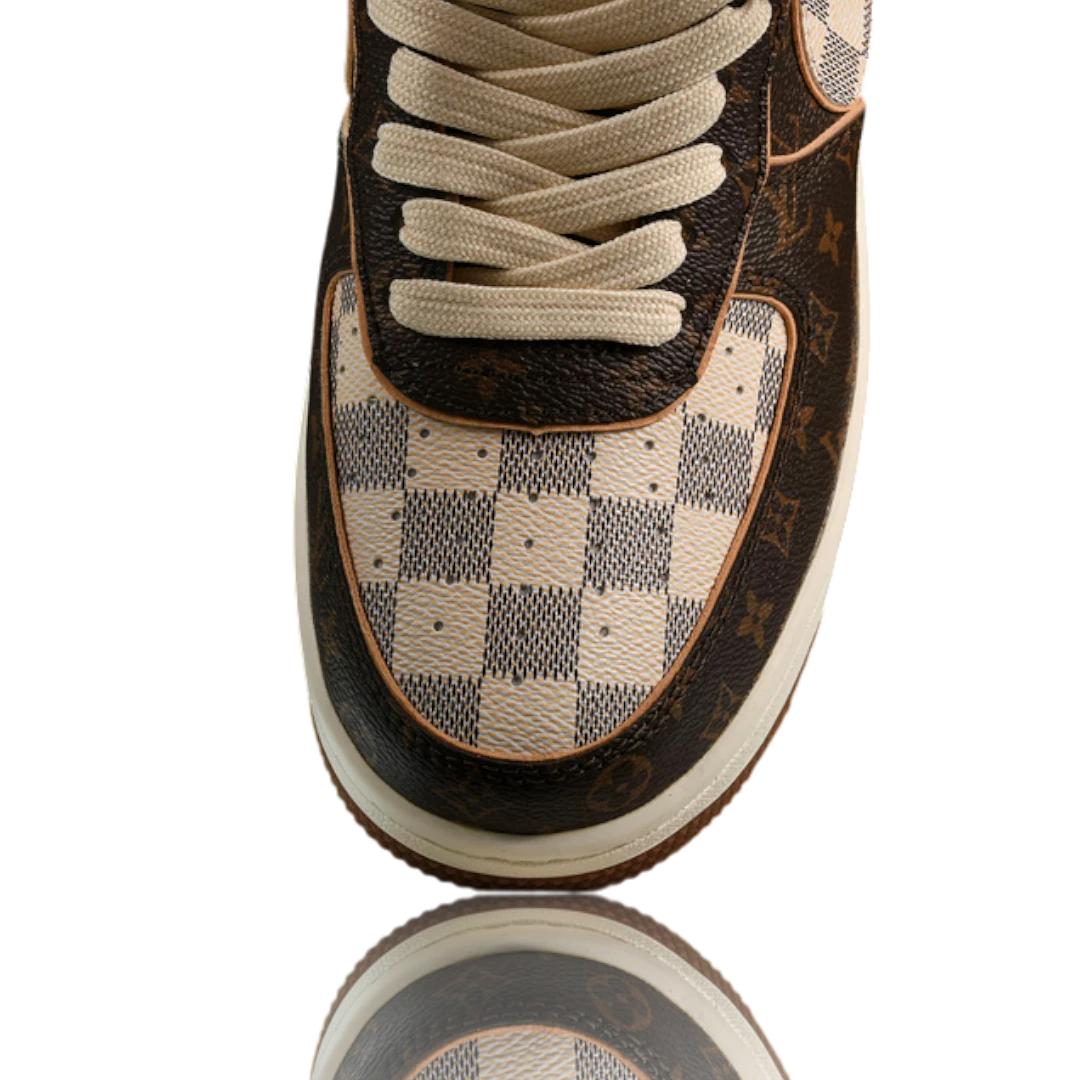 Louis Vuittоп x AF1 By Virgil Abloh ‘Monogram Brown'