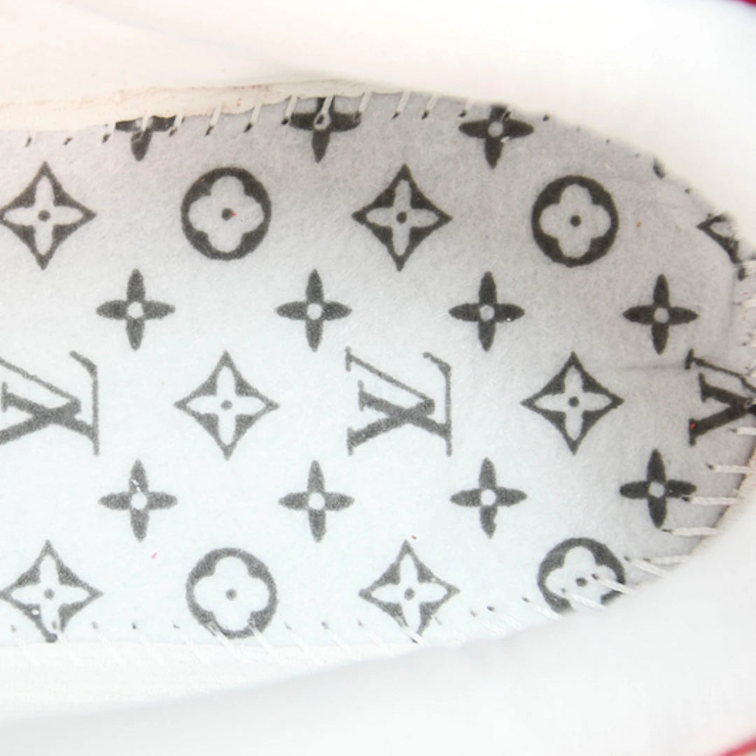 Louis Vuittоп x AF1 By Virgil Abloh 'White Red'