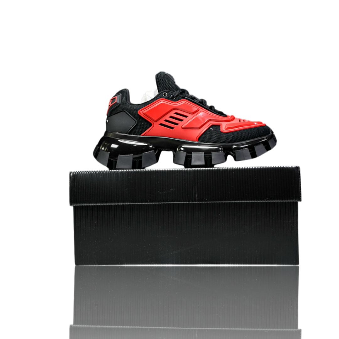 Prada Cloudbust Thunder Knit 'Red Black'