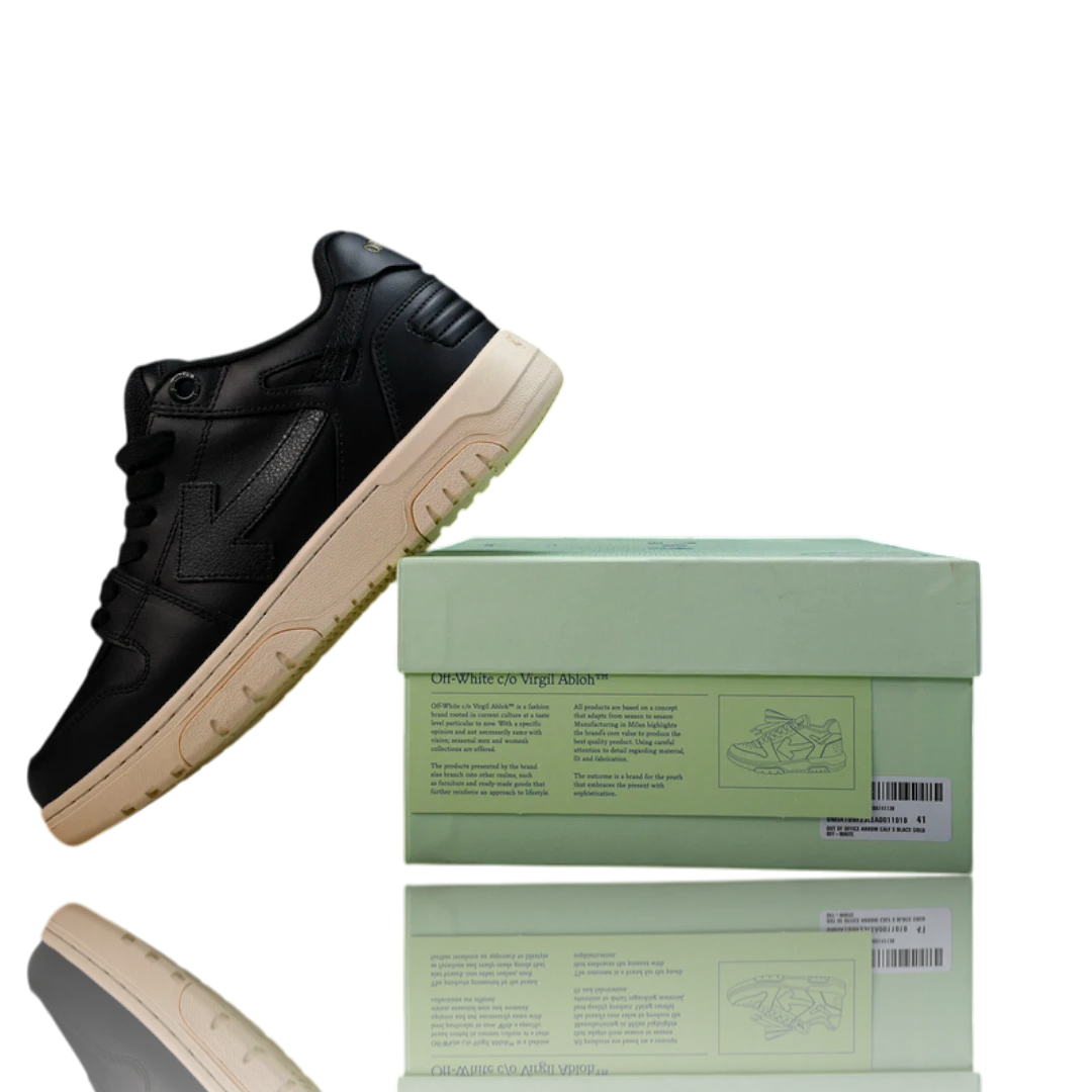 Off-White Out Of Office Low Top 'Black Gum'