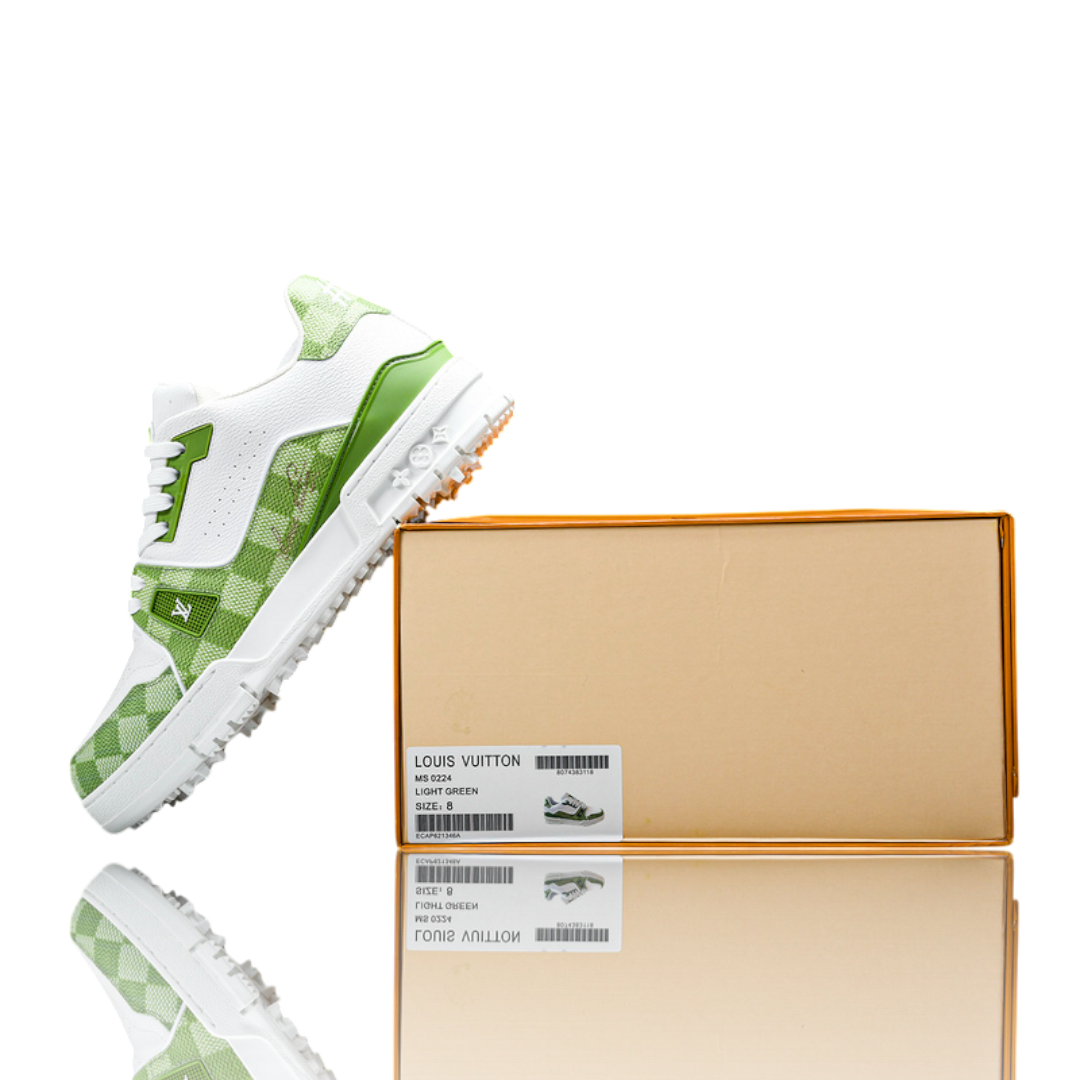 Louis Vuittоп Trainer Golf Shoes Low By Tyler, The Creator 'Green Damier'