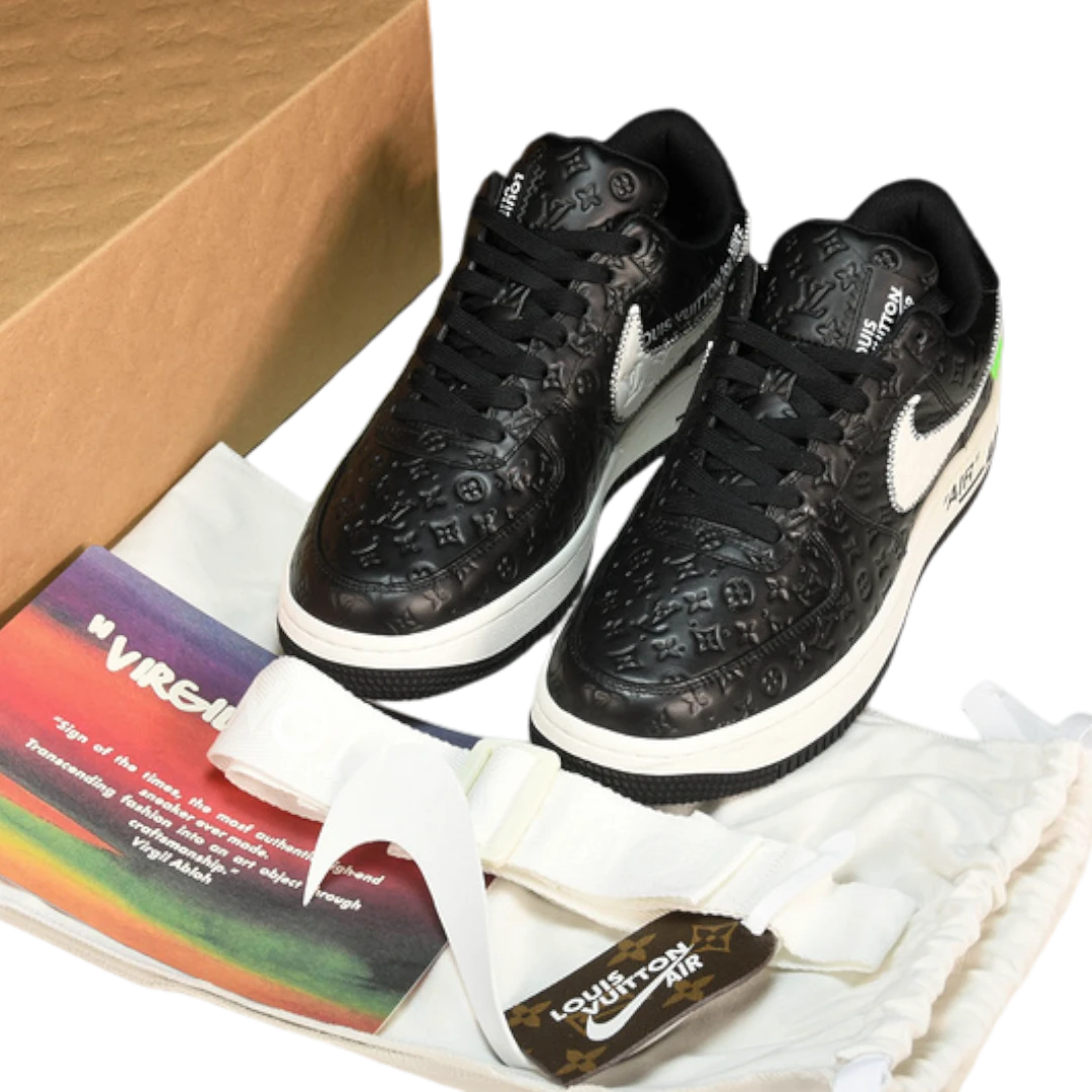 Louis Vuittоп x AF1 By Virgil Abloh 'White Black'