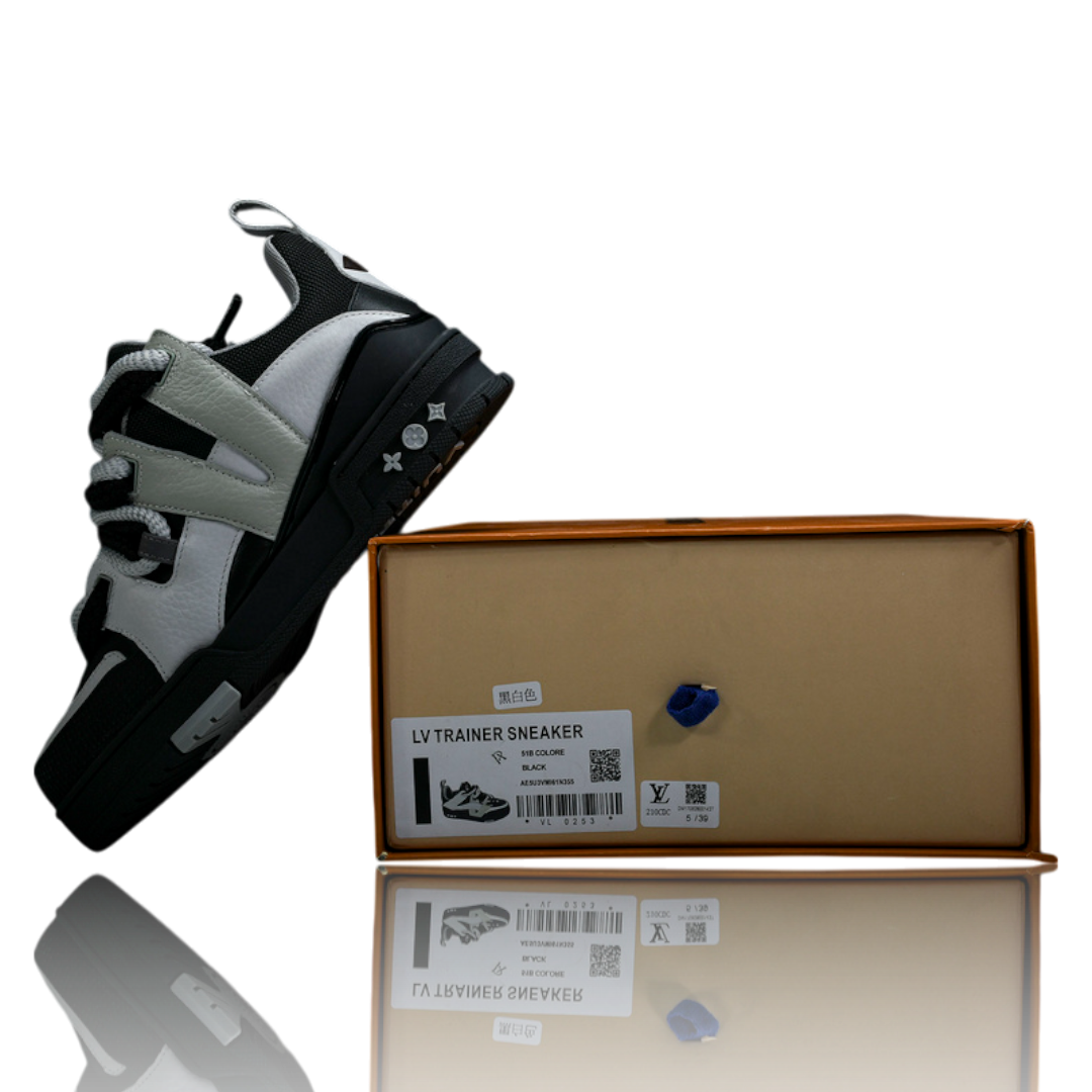 Louis Vuittоп Skate Sneakers by KidSuper 'Black White'