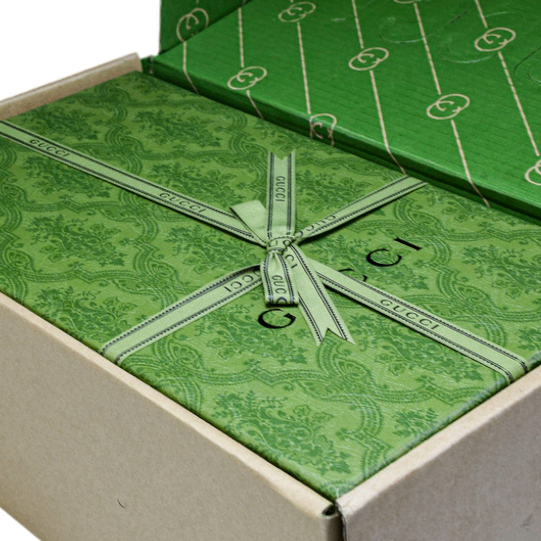 Guссi Ace Web Embossed Monogram 'White'