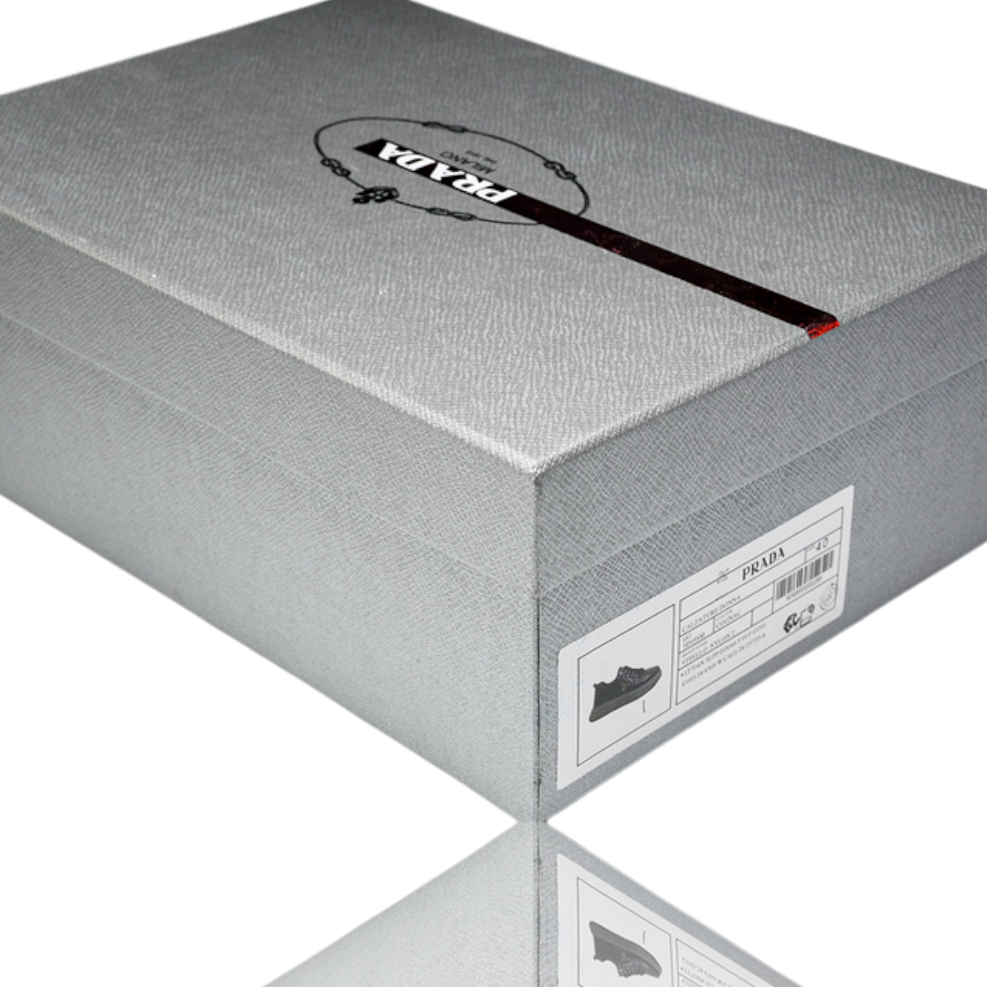 Prada Downtown Sneaker Wavy 'Black'