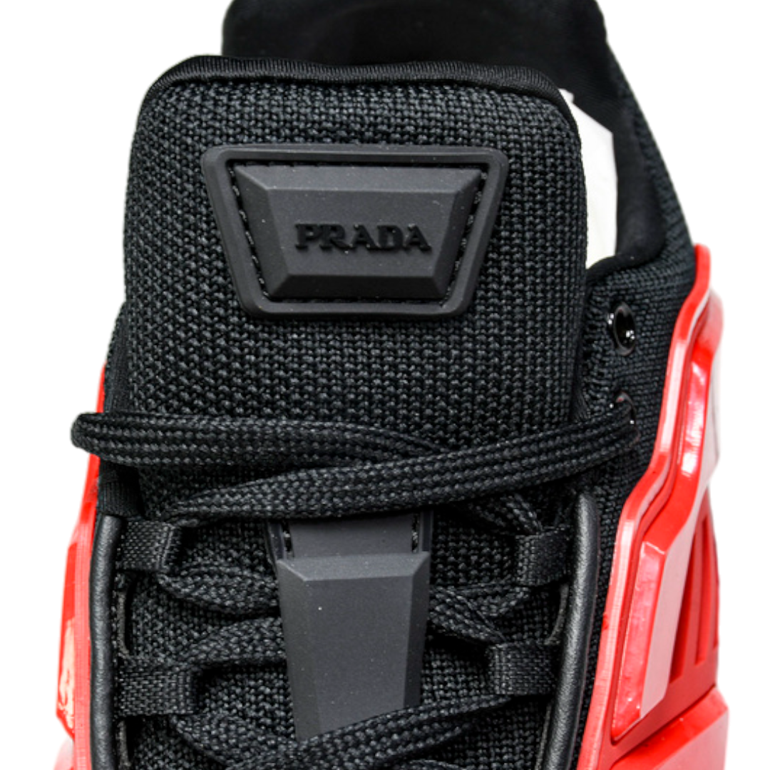 Prada Cloudbust Thunder Knit 'Red Black'
