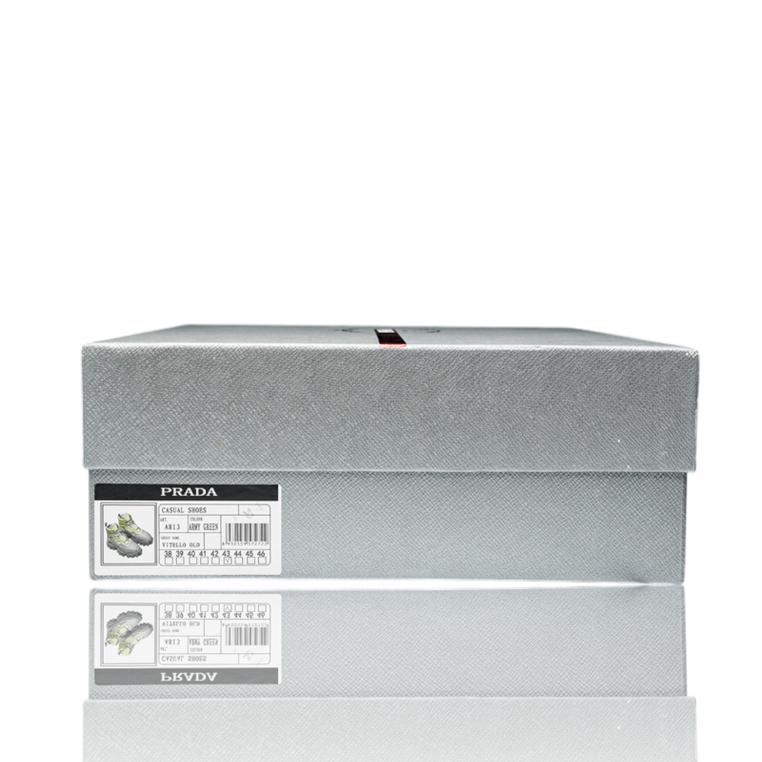 Prada Cloudbust Thunder High Tops 'Army Green'