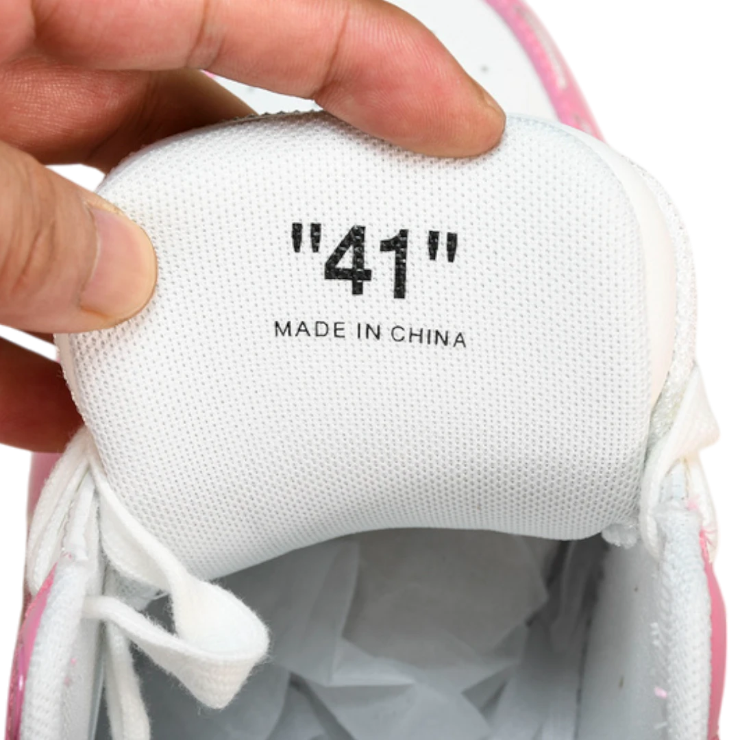 Off-White Out Of Office Low Top - Sartorial Stitch 'White Pink'