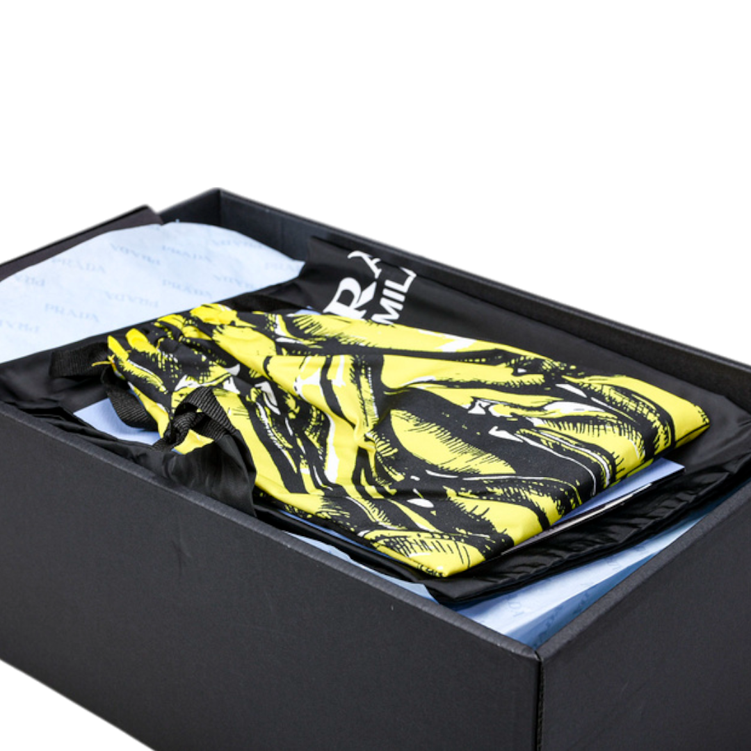 Prada Downtown Sneaker 'White Yellow Sun'