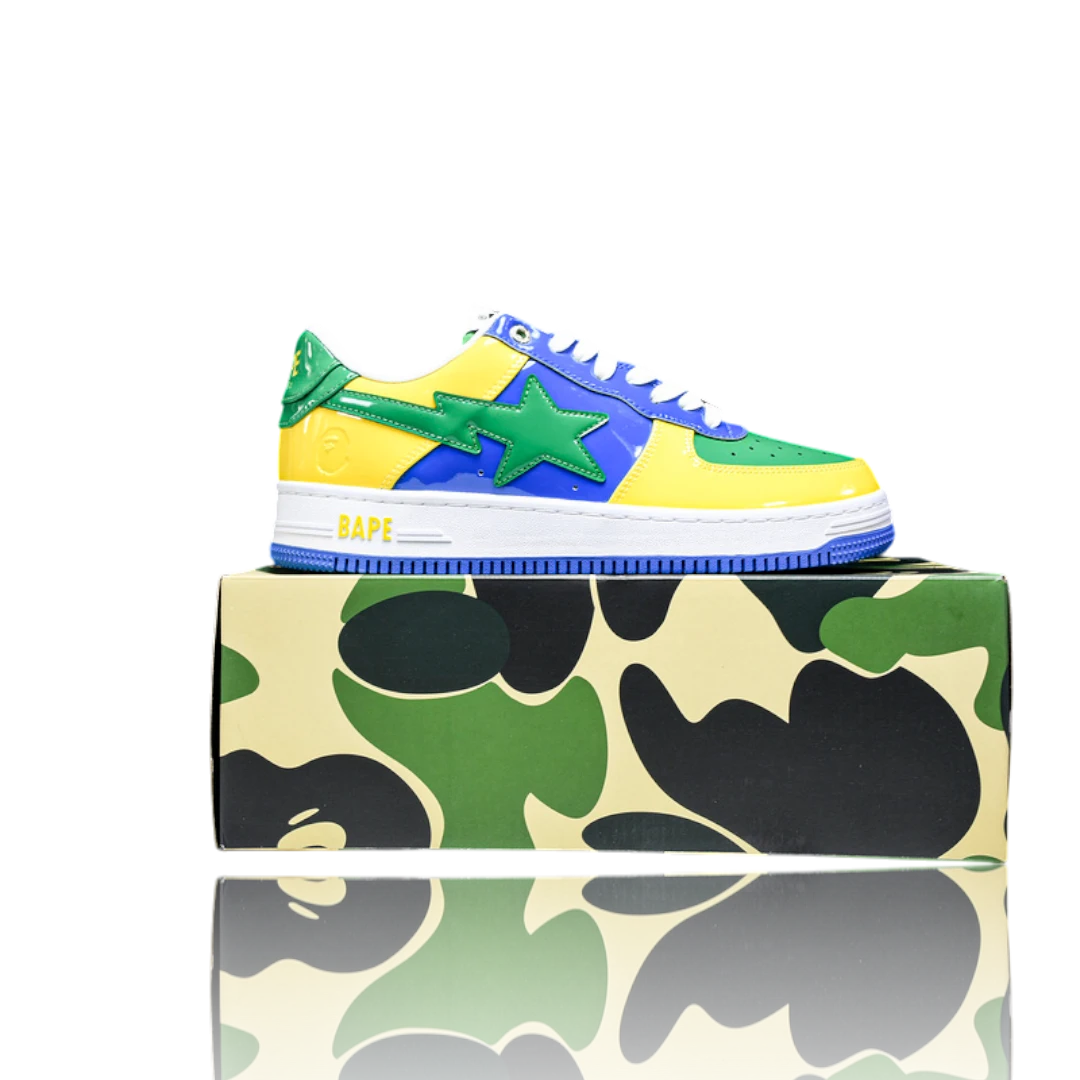 A Bathing Ape Bapesta 'Brazil'
