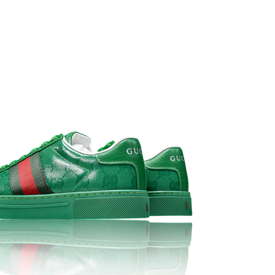 Guссi Ace Web 'Green Monogram'