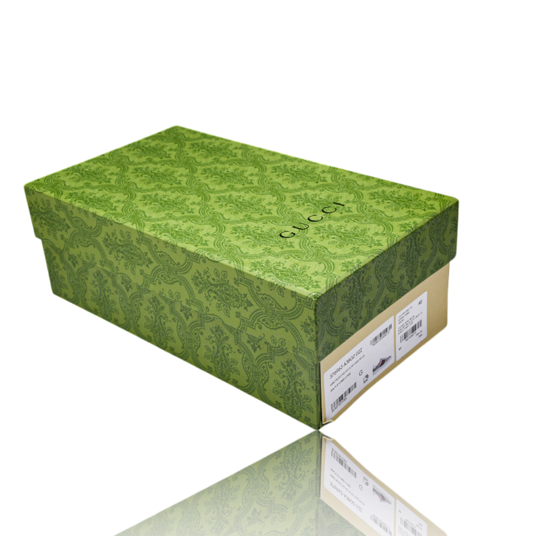 Guссi Ace Web Embossed Monogram 'Beige'