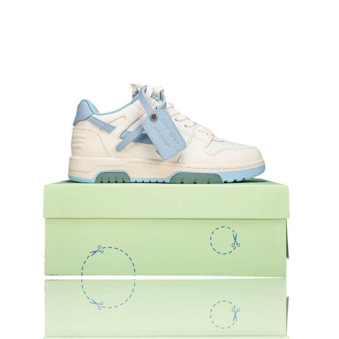 Off-White Out Of Office Low Top 'White Light Blue' (2023)
