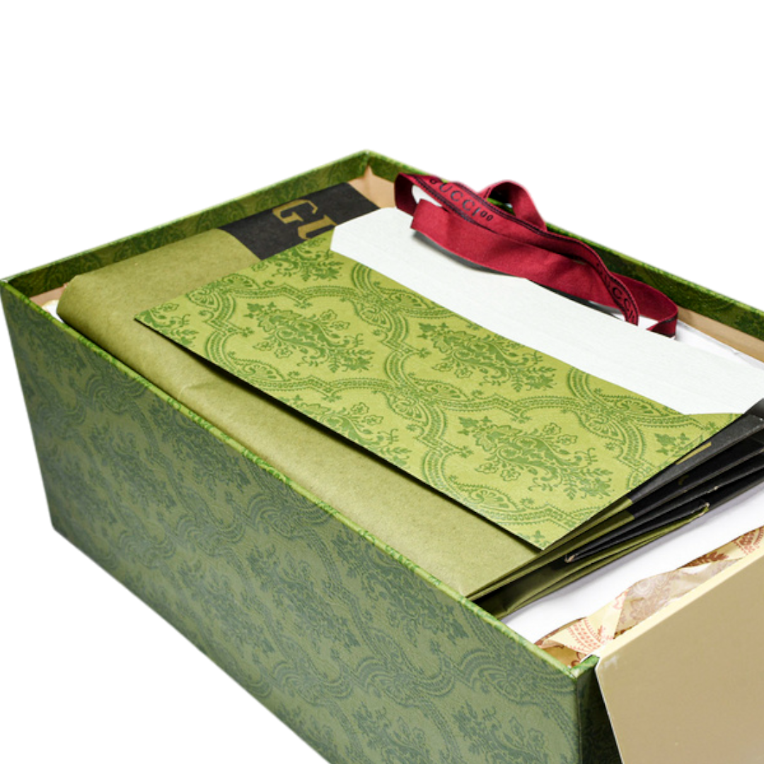 Guссi Ace Web Embossed Monogram 'White'