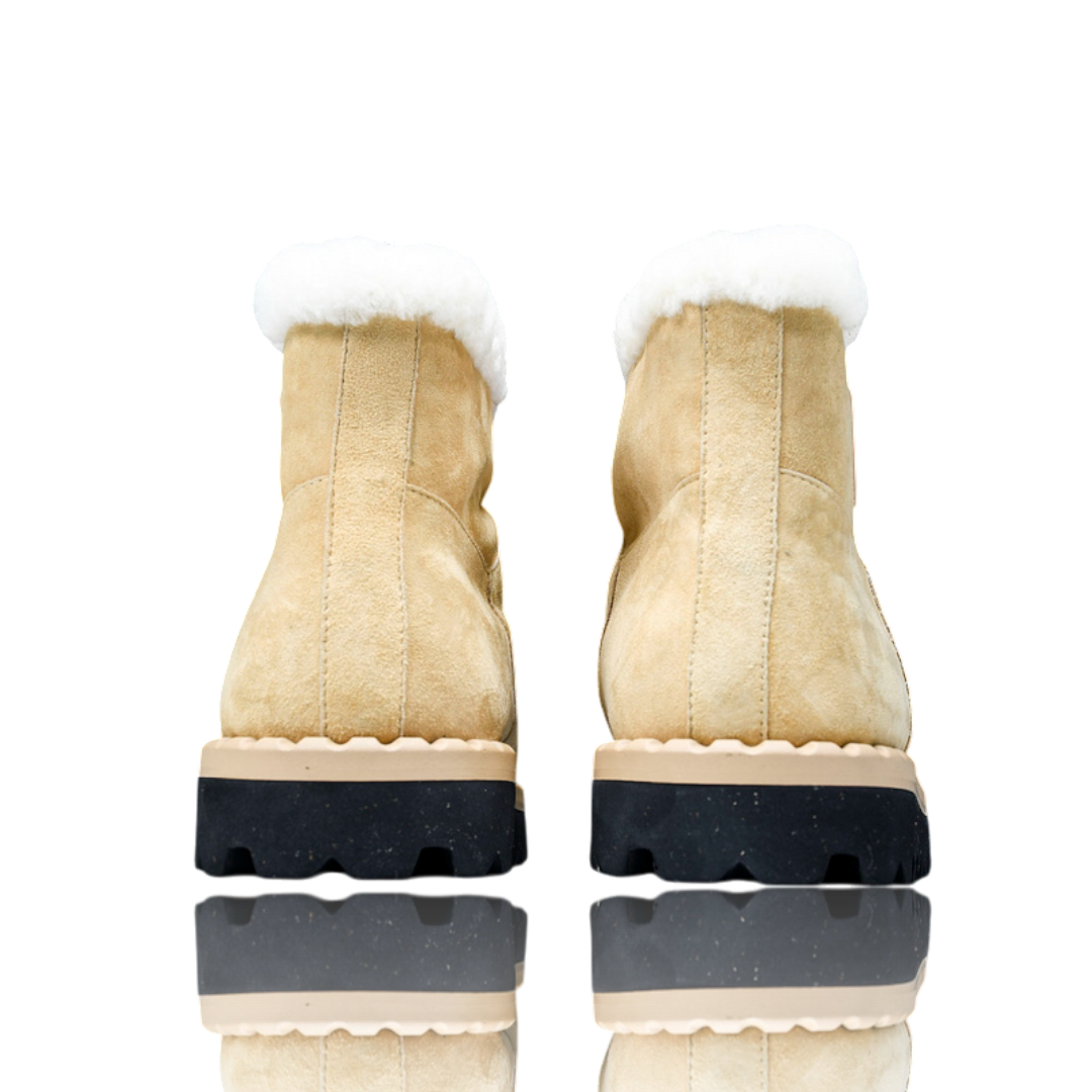 Prada Ankle Boots 'Beige'