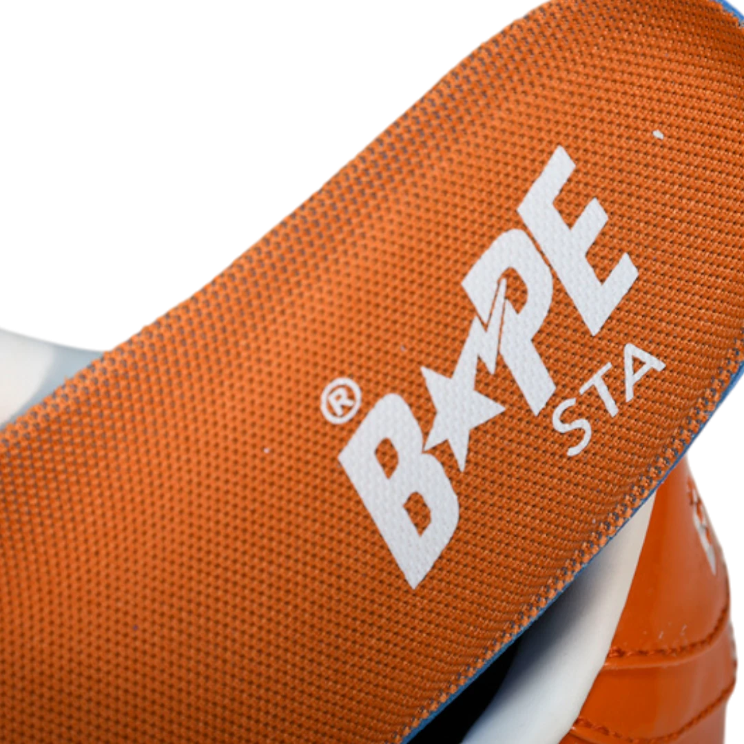 A Bathing Ape Bapesta 'Orange'