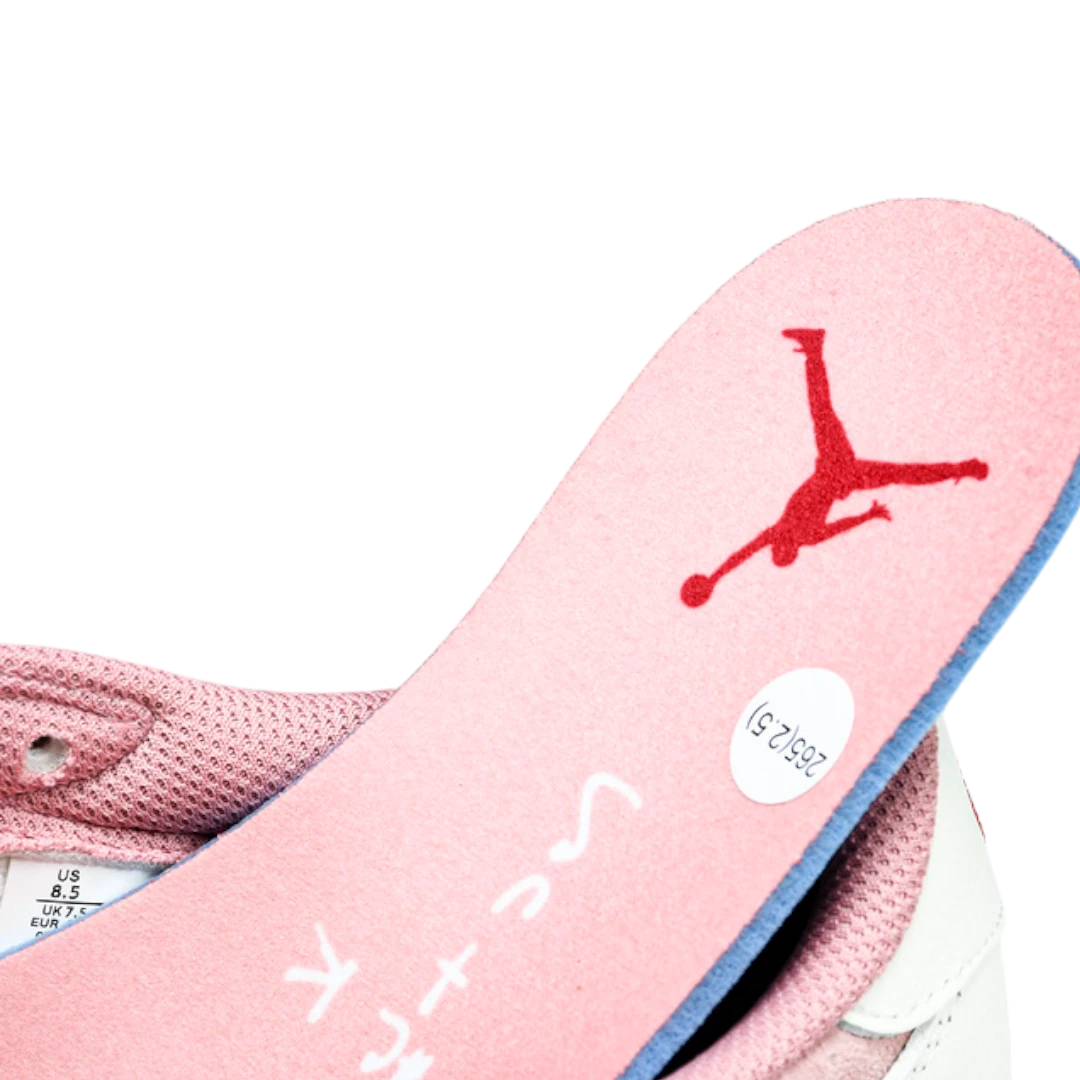 Travis Scott x AJ1 Low OG 'Shy Pink'