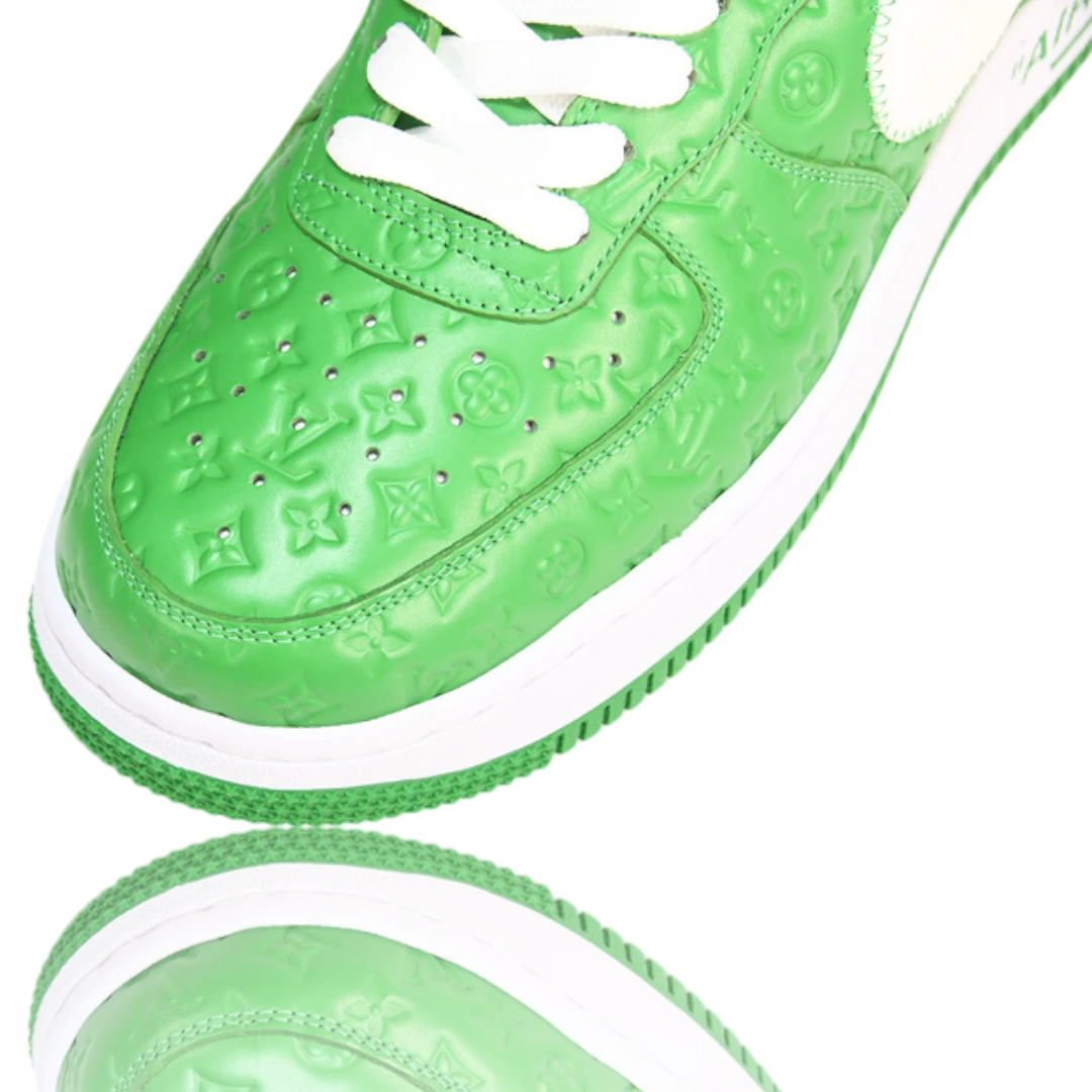 Louis Vuittоп x AF1 By Virgil Abloh 'White Green'