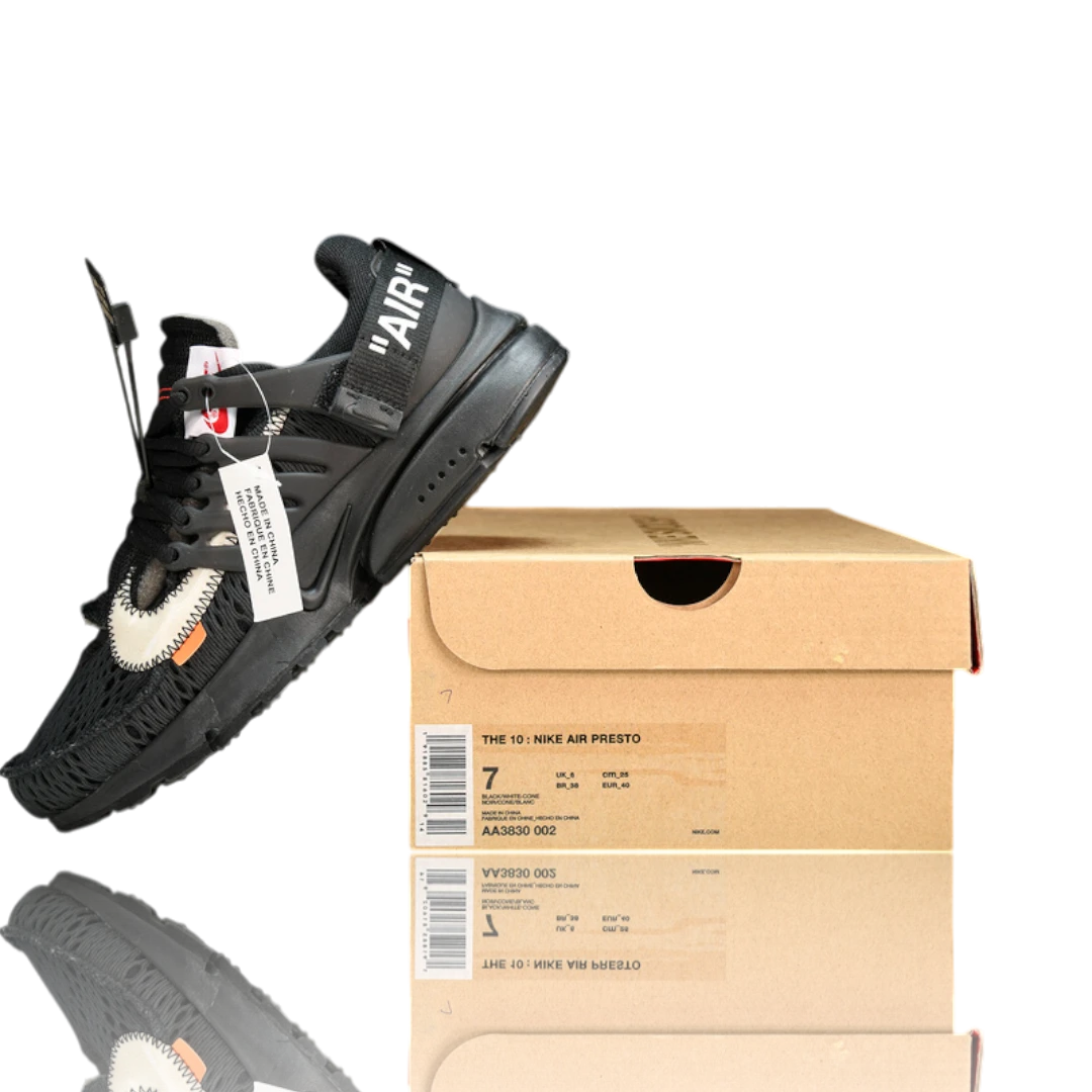 Off-White x Air Presto 'Black' (2018)