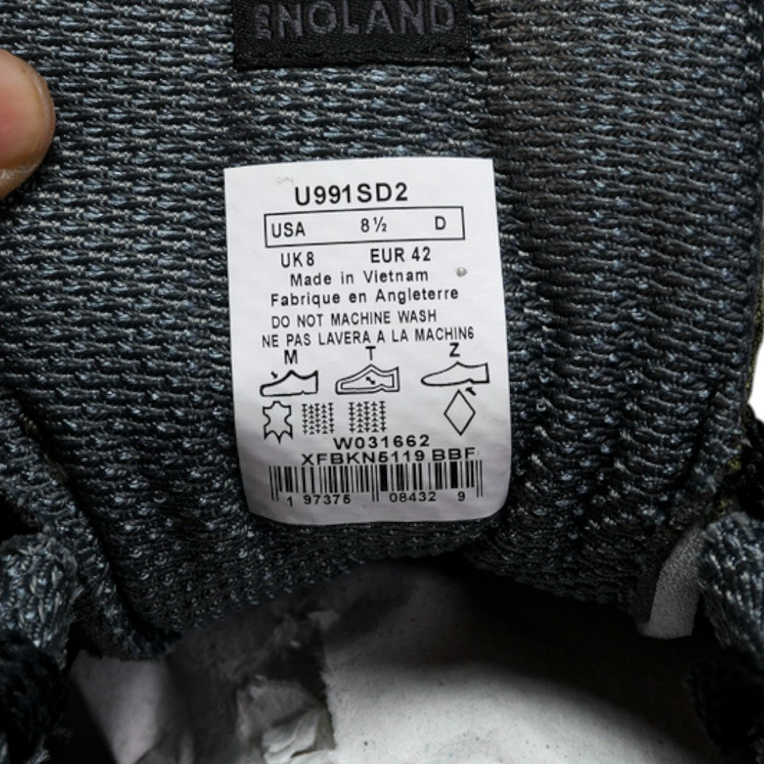 NB 991v2 MiUK x Stone Island 'Black Olive'