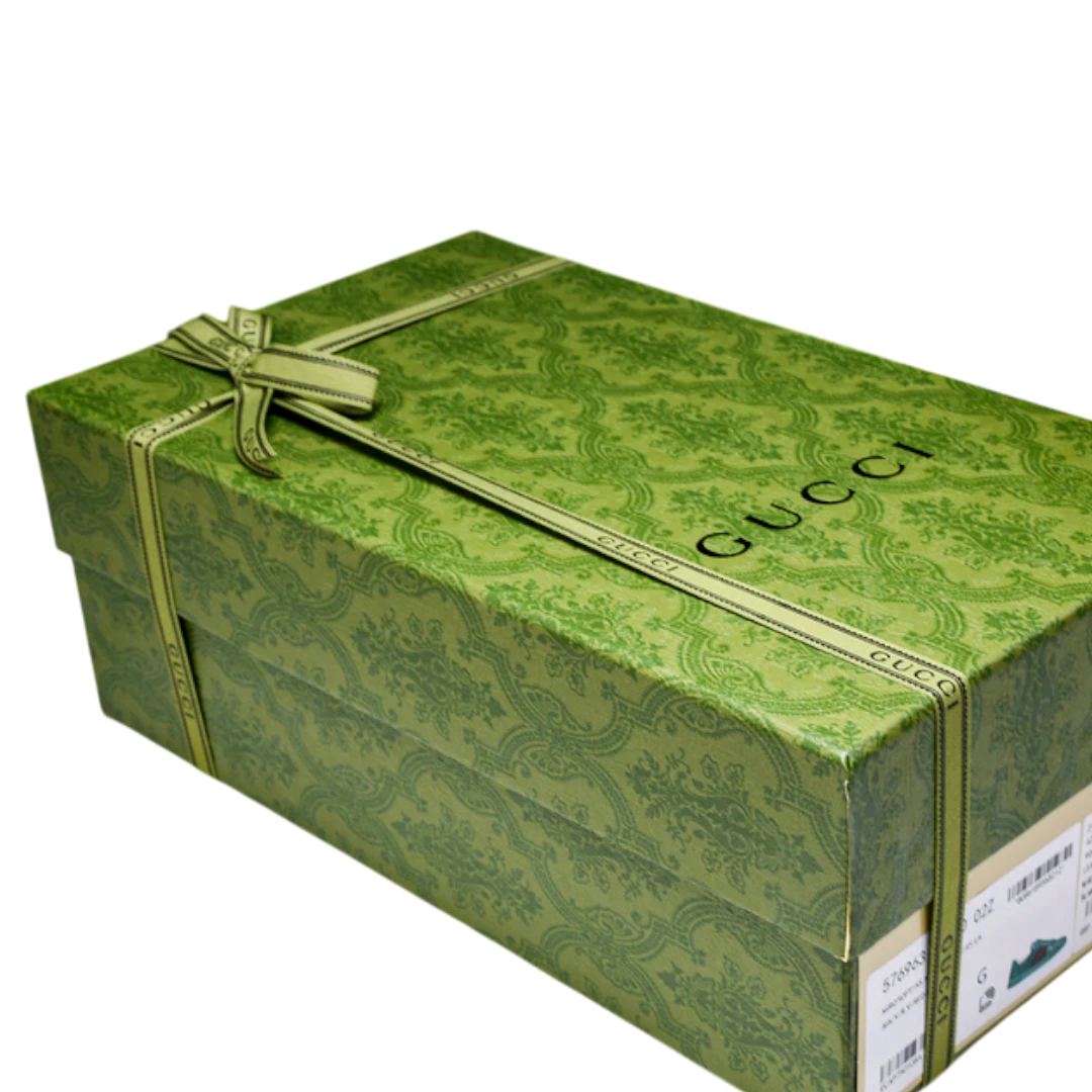 Guссi Ace Web 'Green Monogram'