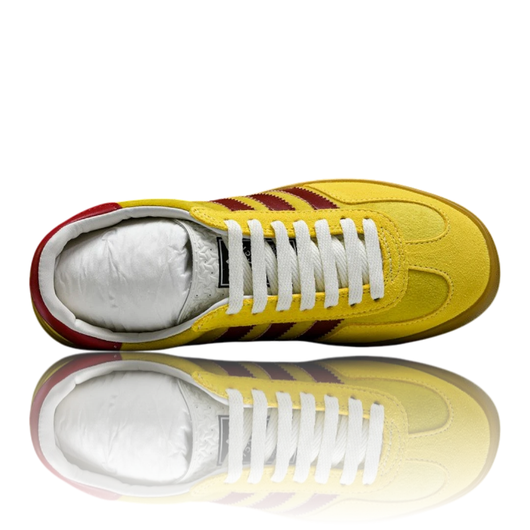Guссi x Gazelle 'Yellow Velvet'