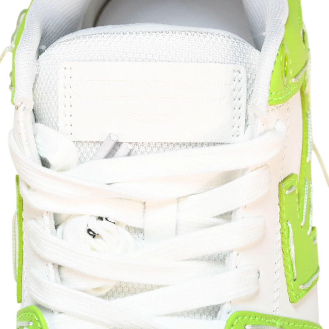 Off-White Out Of Office Low Top - Sartorial Stitch 'Green White'