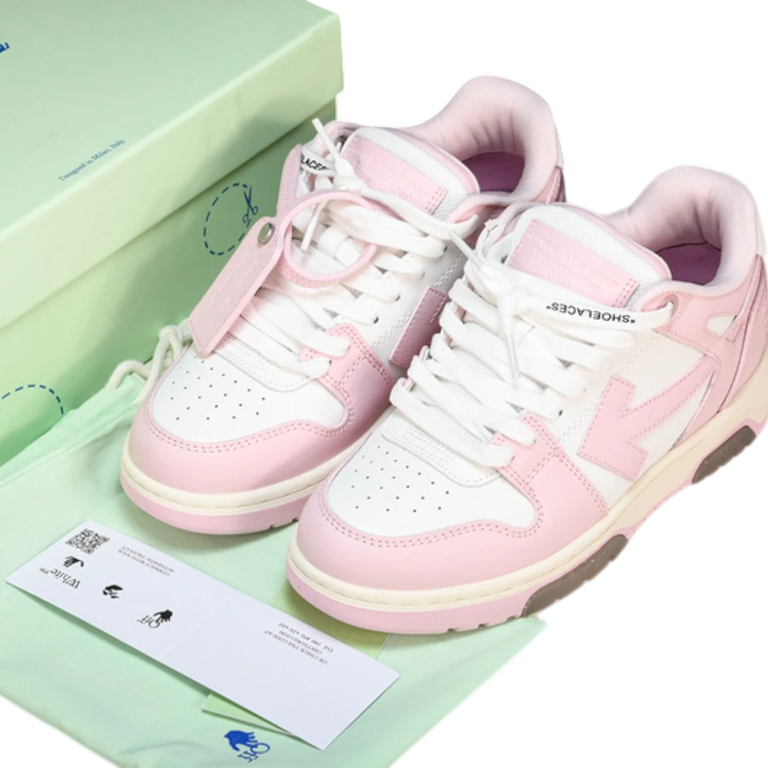 Off-White Out Of Office Low Top 'Pink White'
