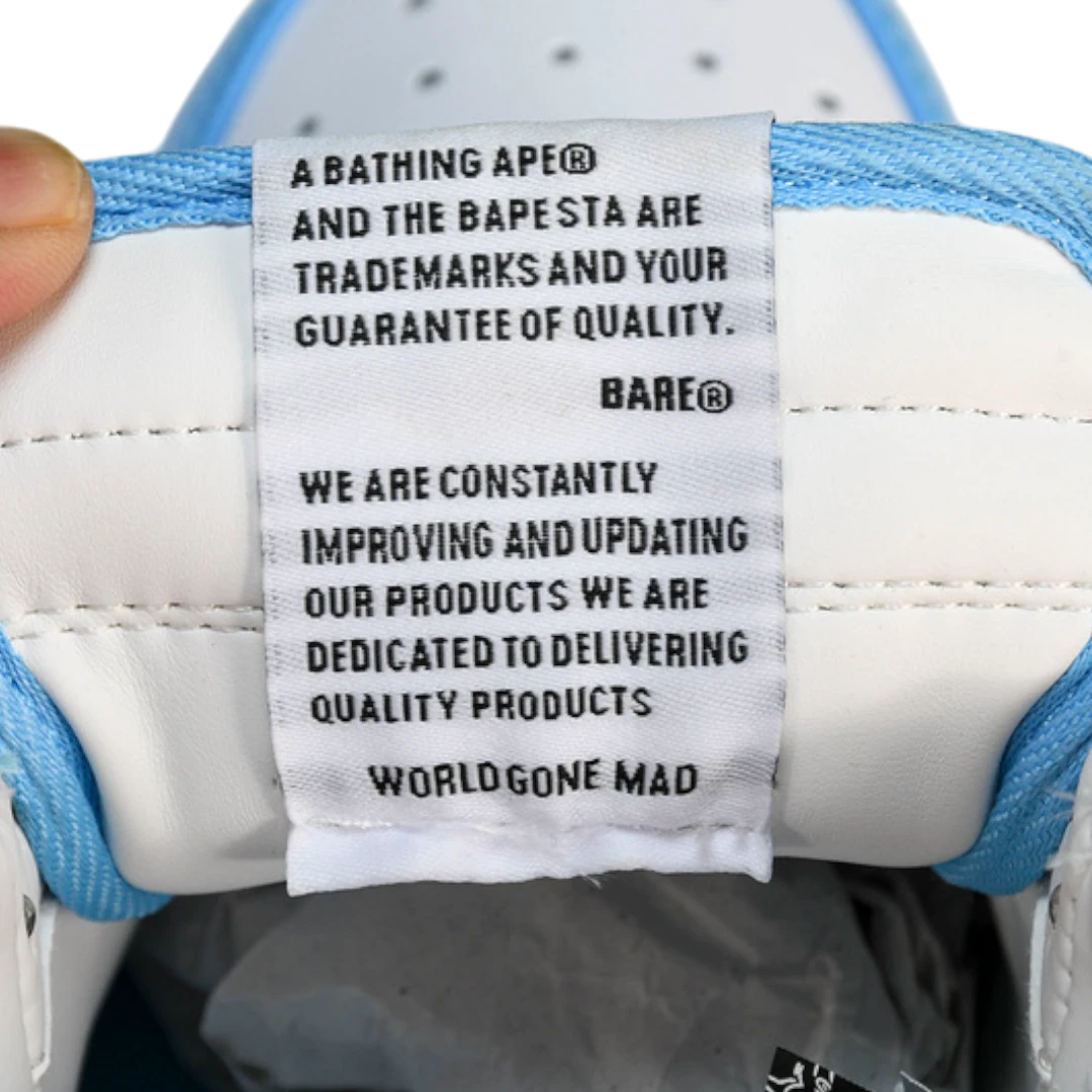 A Bathing Ape Bapesta 'Sax'