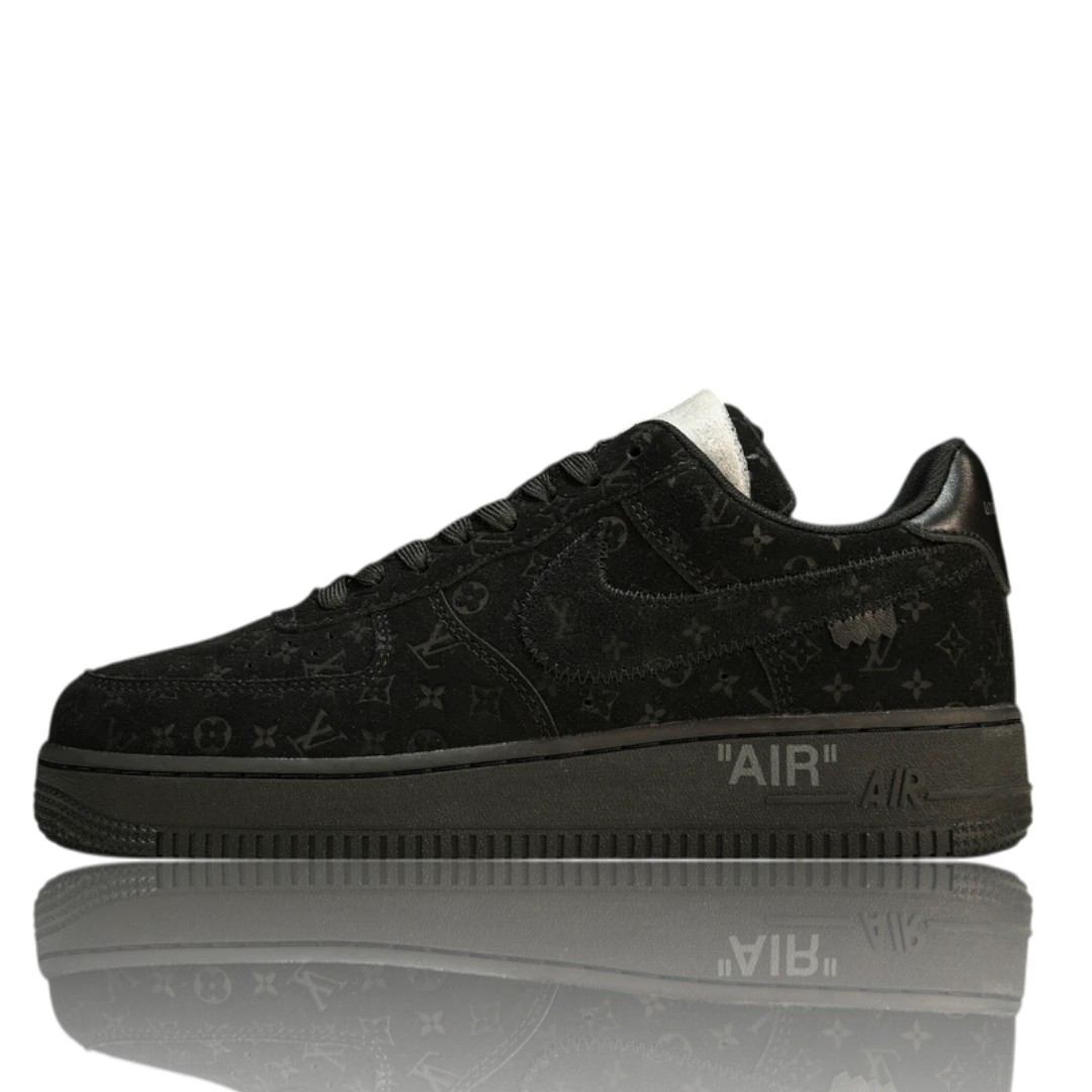 Louis Vuittоп x AF1 By Virgil Abloh ‘Black’