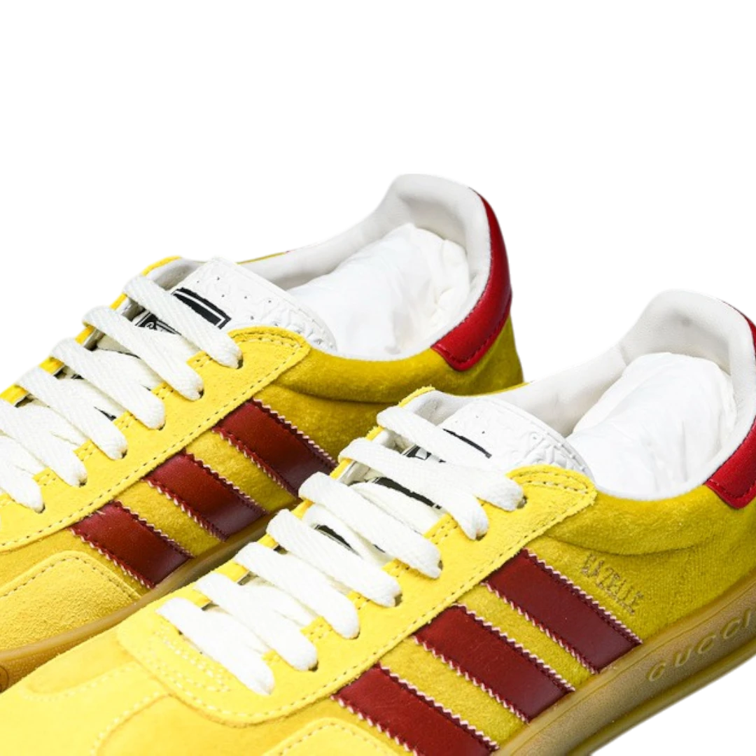 Guссi x Gazelle 'Yellow Velvet'