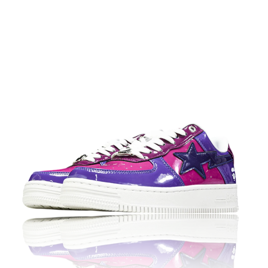 A Bathing Ape Bapesta Color Camo Combo 'Purple'