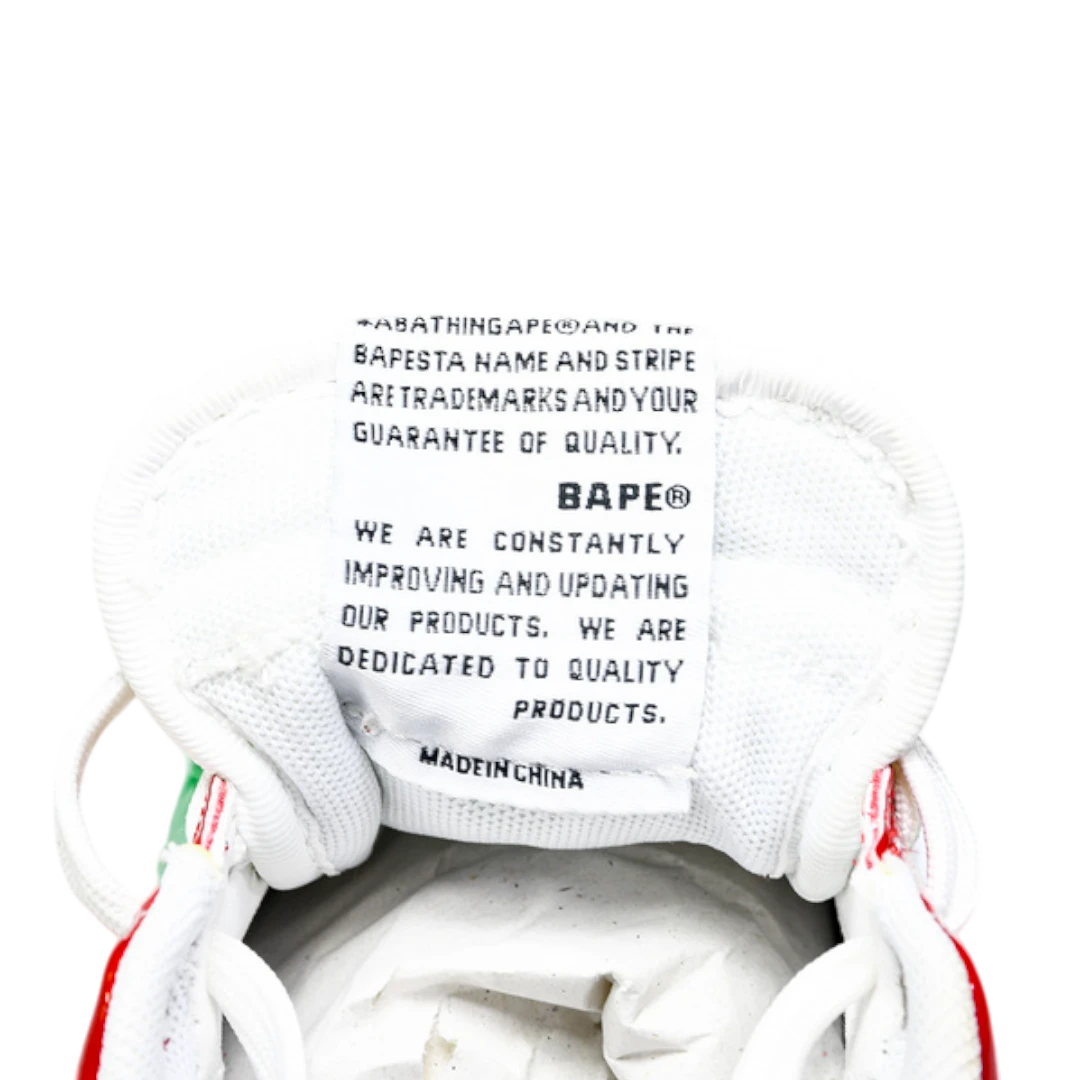 A Bathing Ape Bapesta 'Italy'