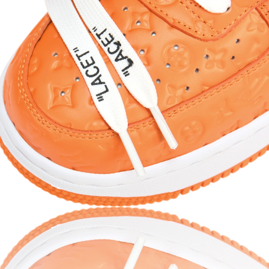 Louis Vuittоп x AF1 By Virgil Abloh 'White Orange'