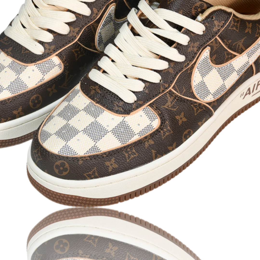 Louis Vuittоп x AF1 By Virgil Abloh ‘Monogram Brown'