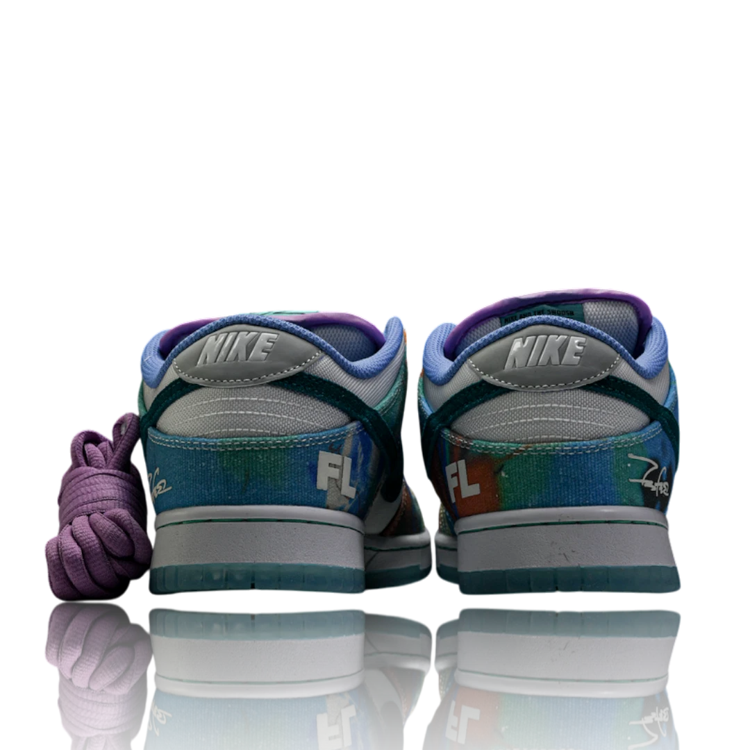 Futura Laboratories x SB Dnk Low 'Bleached Aqua'