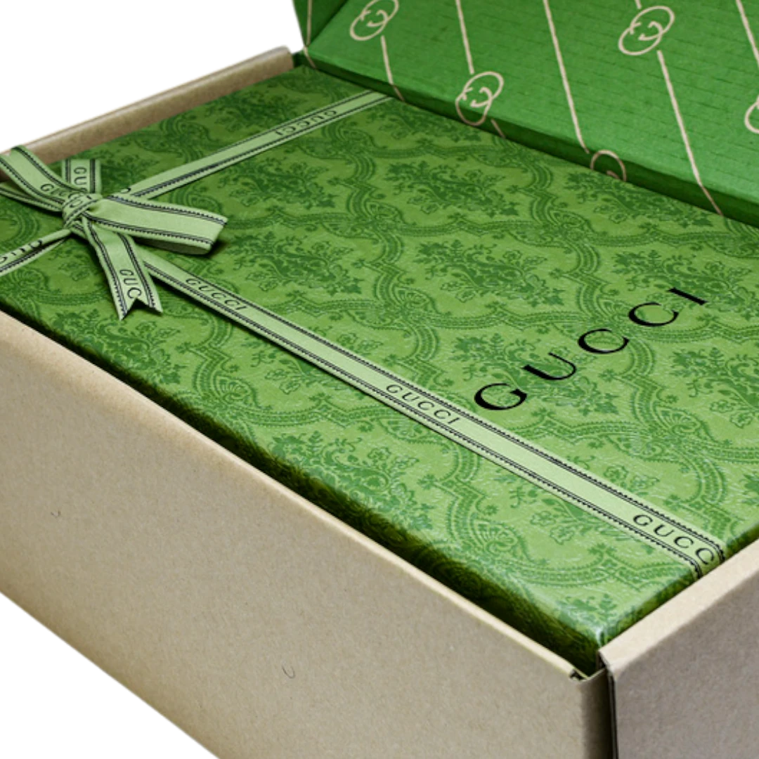 Guссi Ace Web 'Green Monogram'