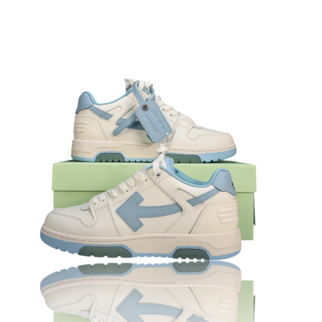 Off-White Out Of Office Low Top 'White Light Blue' (2023)
